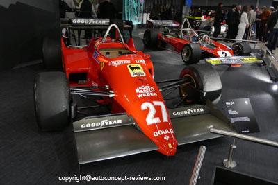 1984 Ferrari 126 C4- Rene Arnoux and Michele Alboreto 